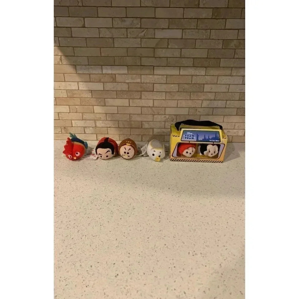 Tsum tsum plush bundle beauty and the beast, hei hei etc - B19‎